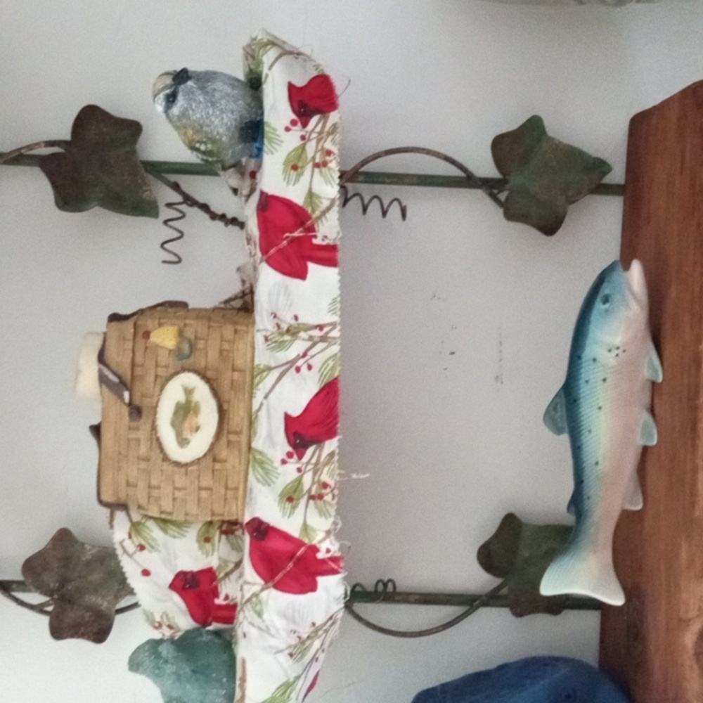 Fishing Decorations 4" x3 1/2 by Dezine